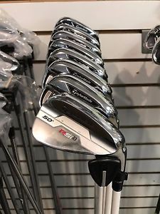 2016 TaylorMade RSi1 Iron Set 4-AW Graphite Stiff Flex w/ Matrix Ozik Program 95