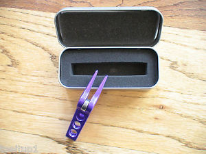 SCOTTY CAMERON HIGH ROLLER CLIP PIVOT DIVOT TOOL ELECTRIC PURPLE RARE NEW PGA