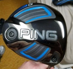 ** EXCELLENT** 10.5 R/H PING G DRIVER IN REGULAR FLEX W/HC AND TOOL