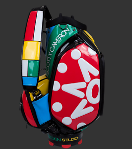 Scotty Cameron 2017 Window Pane Pattern Staff Bag In Hand Circle T Cinco Rare