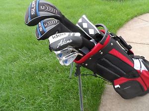 2015-16 TAYLORMADE SLDR & SPEEDLINE + COMPLETE SET OF GOLF CLUBS STIFF $1800+