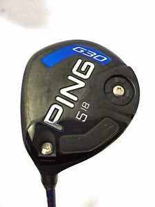 * PING * LEFT G30 18° 5 Wood | REGULAR PING TFC SHAFT | HEADCOVER & WRENCH