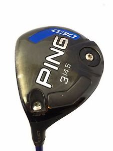 * PING * LEFT G30 14.5° 3 Wood | STIFF PING TFC SHAFT | HEADCOVER & MIDSIZE GRIP