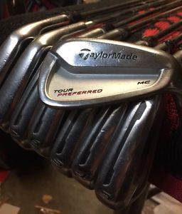 2014 TaylorMade Tour Preferred MC Iron Set Golf Club 3-pw + 56* Sand Wedge
