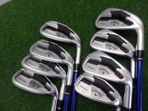 2014 CALLAWAY APEX JAPAN JP MODEL 8pc R-flex IRONS SET Golf Clubs