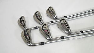 -LH- CALLAWAY XR PRO IRONS 6-PW,AW Steel KBS C-Taper Lite 110 Stiff Flex