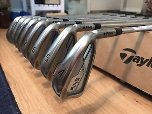 *** Barely Used Ping i Iron Set (4-U) Black Dot Upgraded Project X Shafts ***
