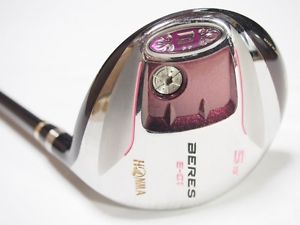 HONMA BERES E-01 Ladies #5 wood Loft-19 Shaft-ARMRQ6 40 Flex-Ladies 2star