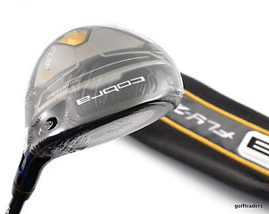 2015 COBRA FLY-Z BLUE 5-7 WOOD GRAPHITE STIFF FLEX + TOOL + COVER - NEW #C4440