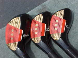 * ALL ORIGINAL ! Powerbilt Citation Golf Clubs Rare Matched Set Woods Driver 3 4