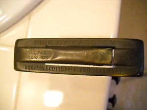 1967/68 PING 2A SCOTTSDALE PUTTER-ALL ORIGINAL & SCARCE! PARTIAL SHAFT LABEL