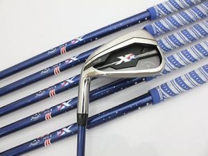 Used Golf Clubs Lefty Callaway XR Iron Set XR JP Stiff Men 5-9 P L5D