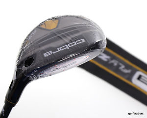 2015 COBRA FLY-Z WHITE 2-3 HYBRID GRAPHITE REGULAR+TOOL+COVER - BRAND NEW #C4452