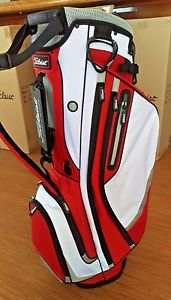 ***SALE-LAST ONE*** Titleist Golf CUSTOM Lightweight Stand Bag - Fire Red/White