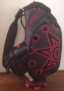 NEW Scotty Cameron Black Red SUPERCAR Staff Bag Crown Studio Design Titleist