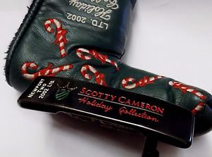 2002 Limited Edition Scotty Cameron Holiday Newport Two Putter + Head Cover