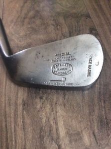 "RARE" Ring Shaft,Spade/Mashie"Tom Stewart" ,Swing Weight D-3.Reset,"Ex Player"