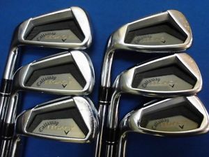 Used Golf Clubs Lefty Callaway LEGACY2010 Iron Set GS95 6S S200 Men 5-9 P A1X