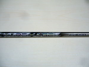 Used MITSUBISHI RAYON KURO KAGE XM 70 S Driver Shaft / Titleist Driver adapter