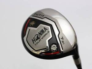 [USED] HONMA GOLF JAPAN TOUR WORLD TW717 FAIRWAY WOOD ARMRQ(3S) 7W 21 deg R 5856