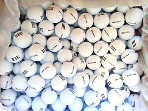 (48) Dozen -NEW  White Practice Range Golf Balls Golf Sports