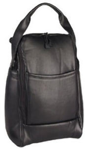 Deluxe golf shoe bag -black Case Pack 12