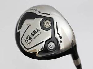 [USED] HONMA GOLF JAPAN TOUR WORLD TW727 FAIRWAY WOOD VIZARD YC 5W 18 deg S 5148