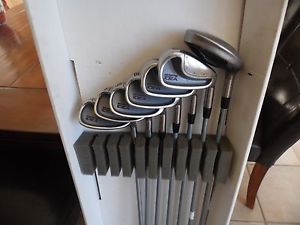 10 club Lady Adams Idea A1 hybrid iron set w/ Adams Idea Woods!!