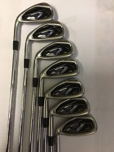 !! VGC Left Hand Mizuno JPX 825 Irons 4-Pw N.S.Pro 950GH Regular Steel Shafts !!
