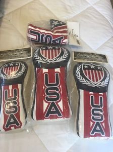 ☀️Scotty Cameron USA Ryder Cup Headcover Set Rare !☀️Very Limited ☀️1st Release