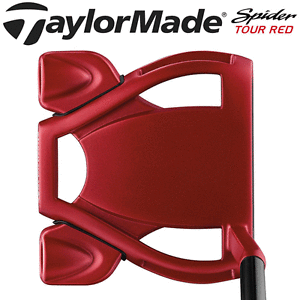 "LIMITED EDITION" TAYLORMADE SPIDER TOUR RED 34" JASON DAY PUTTER / LEFT HANDED