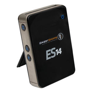 Ernest Sports ES14 Pro Charcoal Portable Launch Monitor &amp; Digital Golf Assistant image 1
