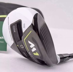 -Tour Issue-TAYLOR MADE 2017 M1 15*  3 Wood Head- w/Tour X Aldila NV GREEN SHAFT