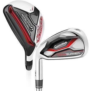 Taylormade Aeroburner Hl Hybrid Iron Set Left 3 ??? 4? H, 5-Pw Hybrids (Graphnew image 1