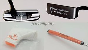 [PRE] YAMADA GOLF PUTTER SAMURAI Right Handed 34" with Grip+Cover Made in Japan