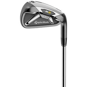 Taylor Made M2 Tour Irons Set 4-PW+AW (Steel, STIFF) Golf Clubs NEW image 1