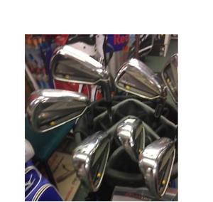 *USED R/H* TAYLOR MADE  ROCKETBLADEZ IRONS   4 - PW (KBS  STIFF  SHAFT)