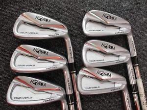 [USED]HONMA GOLF JAPAN TOUR WORLD TW727P IRON SET #5-10 (6 clubs) DG XP S300