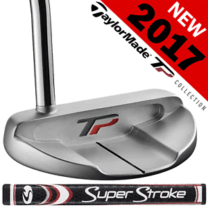 "NEW 2017" TAYLORMADE TP COLLECTION ARDMORE 34" PUTTER + SUPERSTROKE PISTOL GRIP