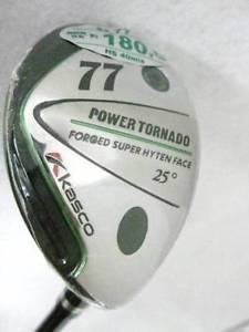 [UNUSED] KASCO GOLF JAPAN POWER TORNADO 7 TYPE-U UTILITY CARBON(JP) #77 25 deg R