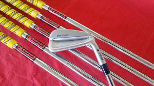 "MINT"  PING iBlade 5-PW, i Blade, KBS Tour, Stiff, BLACK DOT, +1/4 INCH
