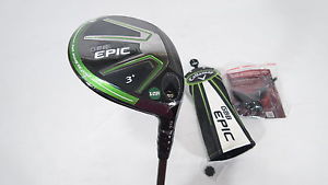 -New- CALLAWAY GBB EPIC 13.5* 3+ WOOD w/ Rogue Max 85 X-Flex, HEADCOVER & WRENCH