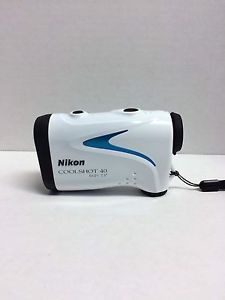 Nikon Coolshot 40 Laser Rangefinder (White) Golf Sporting Goods