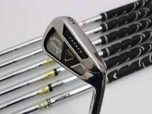 [USED] CALLAWAY GOLF JAPAN LEGACY BLACK IRON SET GS95 #4-9,P (7 clubs) S200 5724