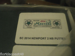 2014 SCOTTY CAMERON MASTERS GOLF LIMITED EDITION NEWPORT 2 NOTCHBACK PUTTER