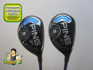 2015 PING G30 Hybrid 3 & 4 Set 19 & 22 degree Graphite TFC 419 Regular Flex 1852