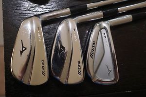 Custom Mizuno MP-4 MP4 MP 64 combo set 4-PW KBS 130 X Softstep +1/4