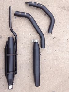 2016 Harley Iron 883 Stock Mufflers And Heat Shields