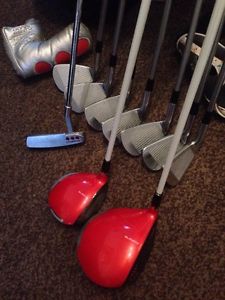 Cobra Mizuno MP H5 And Scotty Cameron Golf Clubs Full Set & Bag