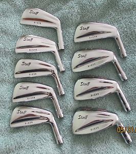 Wilson Staff Custom D-236 Iron Heads, 2-9, PW, rechromed, .355 bore